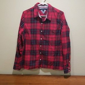 SOLD Dressy flannel button down